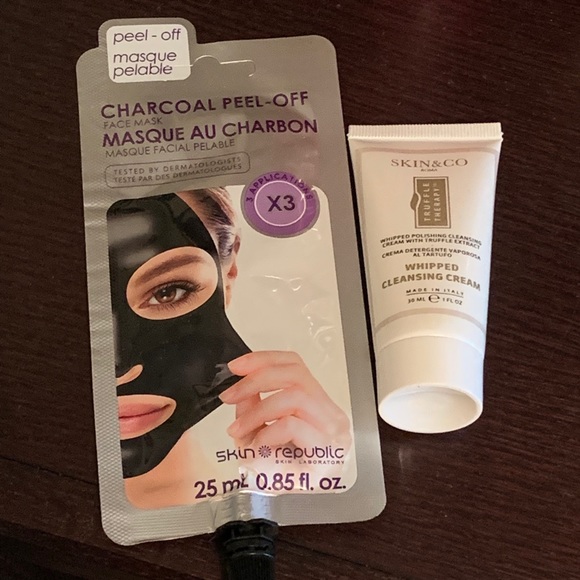 NWT TRUFFLE WHIPPED CLEANSINGCREAM + charcoal mask - Picture 2 of 6
